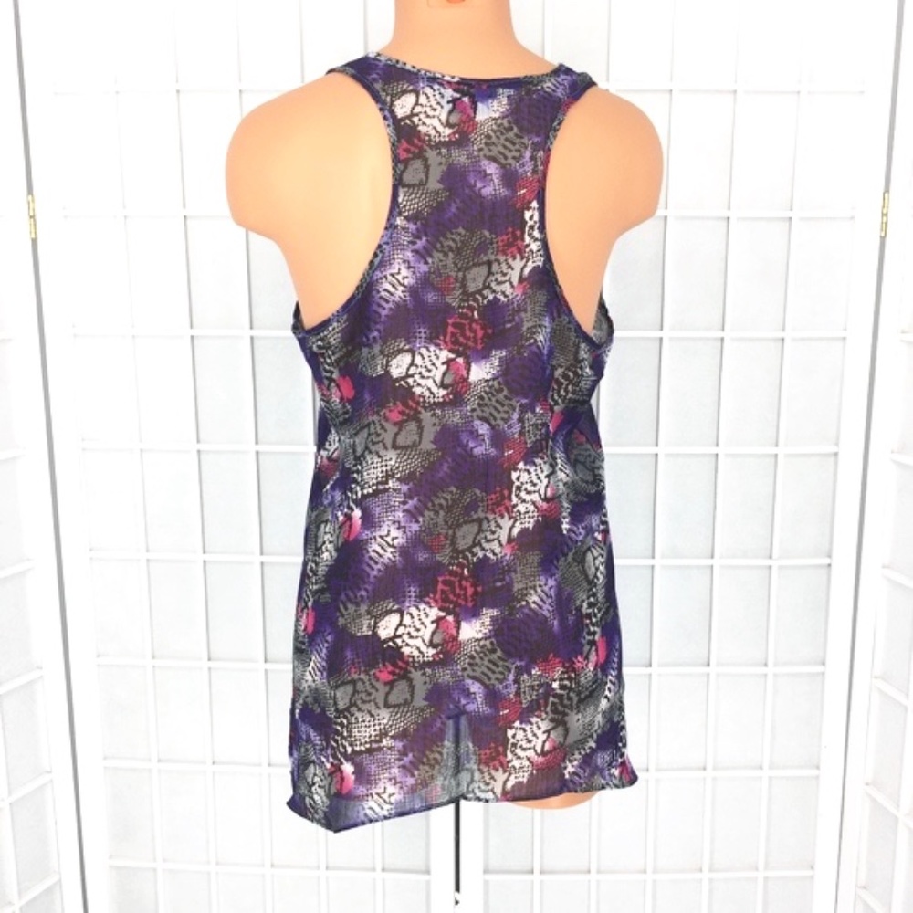 Miley Cyrus Max Azria Racerback Top - Picture 2 of 8